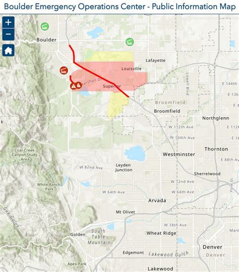 Hurricane-force winds drive massive fire between Denver and Boulder in ...