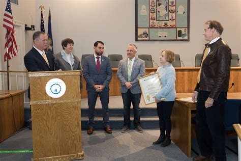 Honoring Mayor Dickinson And Joan Stave