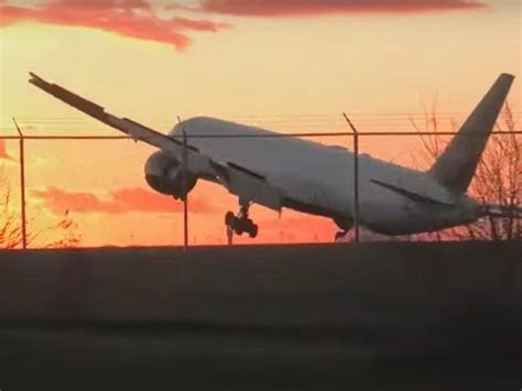 Terrifying Footage Of The Plane Landing Has Hit The Internet