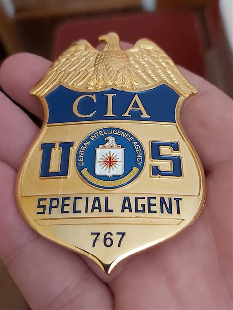cia badge federal badge  badge collectors  cia etsy