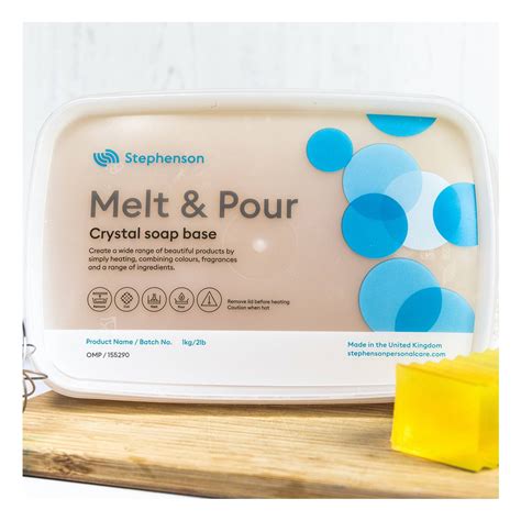 Melt And Pour Organic Soap Base 1kg Hobbycraft