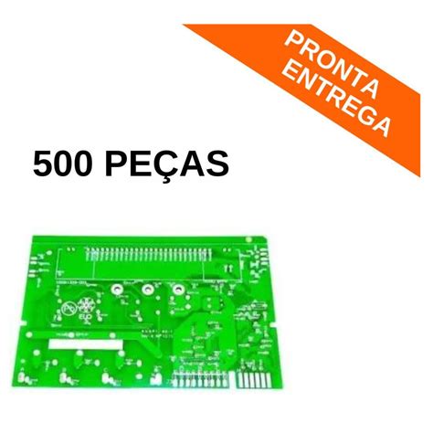 Kit 500 peças Placa Circuito Impresso 12 4cm x 8 3cm ELO 100211229