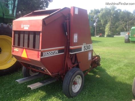 1995 Hesston 530 Hay Equipment Round Balers John Deere Machinefinder