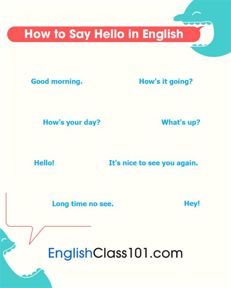 How To Say Hello In English Guide To English Greetings