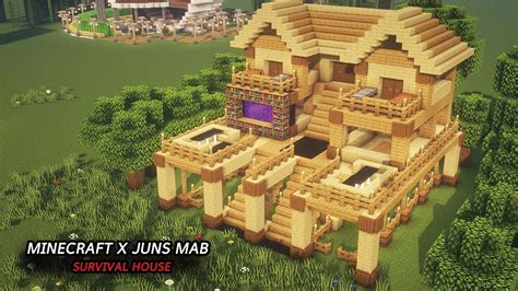 Minecraft Wood House Tutorial