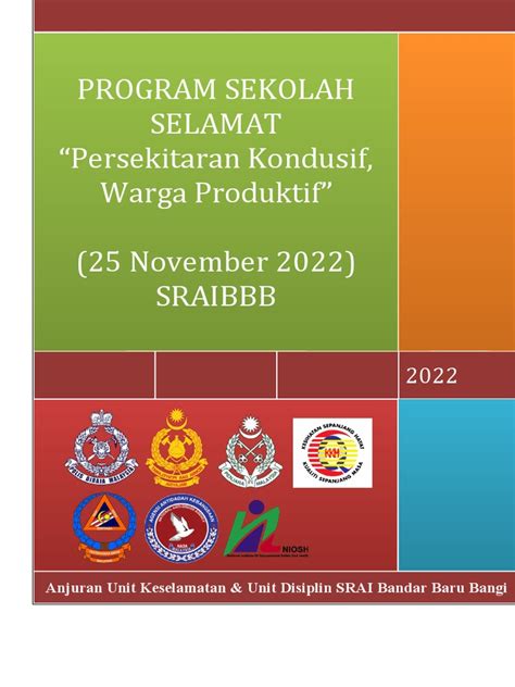 Kertas Kerja Program Sekolah Selamat 2020 Pdf