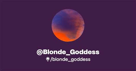 Blonde Goddess Find Blonde Goddess Onlyfans Linktree