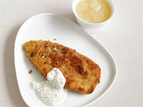 Chicken Schnitzel With Mustard Sauce Recipe Food Network Kitchen Food Network