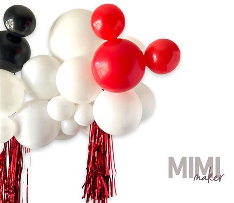 DIY Mickey Mouse Balloon Kit, Balloon Kit, Mickey Balloons, Mickey Balloon Kit, Mickey Mouse ...