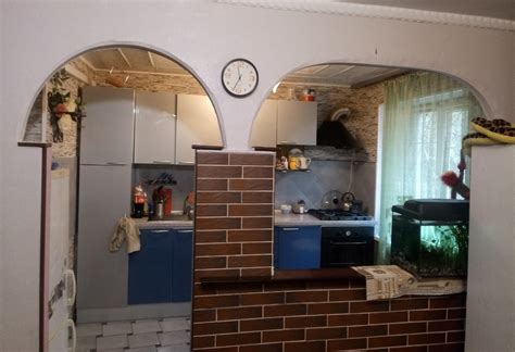 Арка из гипсокартона с барной стойкой (72 фото) - красивые картинки и ...