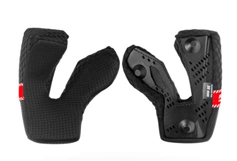 Bell Moto 10 Cheek Pads Black Aomcmx