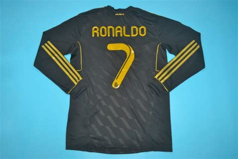 Real Madrid Away Long Sleeve Jersey Free Shipping