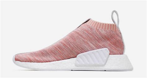 Naked X KITH X Adidas NMD CS2 Pink Cool Sneakers