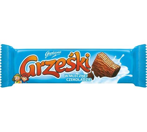 Вафлі Grzeski з Молочним шоколадом 36 г