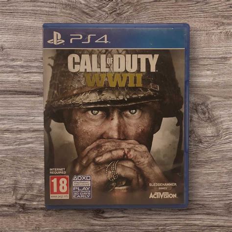 Диск с грою call of duty wwii (playstation 4) — цена 400 грн в каталоге ...