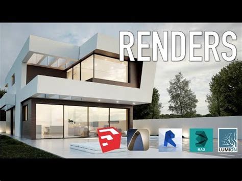 5 Programas Para Hacer RENDERS ARQUITECTONICOS Criar Apps