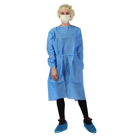 Surgery Gown Hospital Non Sterile Level 2 Isolation Protective Medical Disposable Gown China