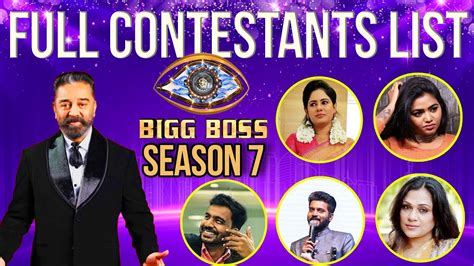 Bigg Boss Season Contestants Name List With Photo House Theme Hot Sex