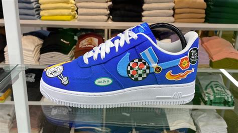 Nike Air Force 1 Low “los Angeles” Racer Blueuniversity Bluewhite Style Code Dx2304 400