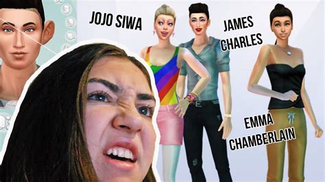 Turning Your Favorite Youtubers Into Sims Youtube