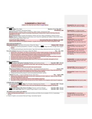 Saikrishna Chavali Resume Comments PDF