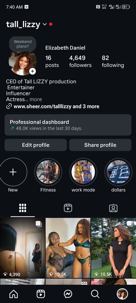 Talllizzy Page de Chaîne XVIDEOS