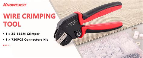 Knoweasy Jst Crimping Tool With Pcs Jst Xh Connectors Kit