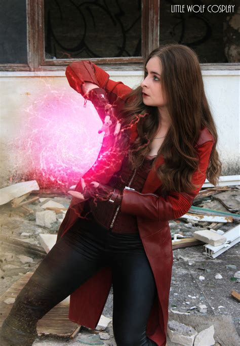 Wanda Maximoff Scarlet Witch Captain America Civil War Cosplay By