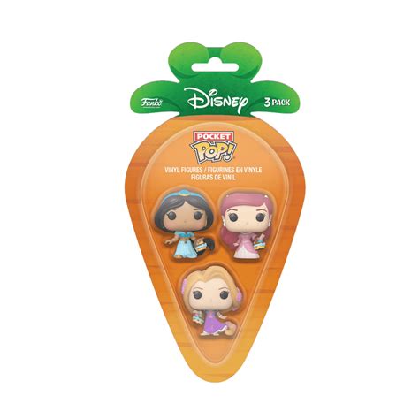 Buy Pocket Pop! Easter Jasmine, Rapunzel, Ariel 3-Pack at Funko.