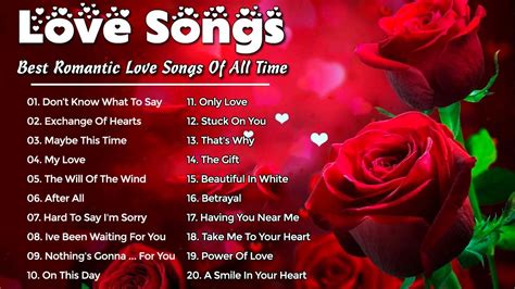 Best Romantic Love Songs Love Songs S S Playlist English