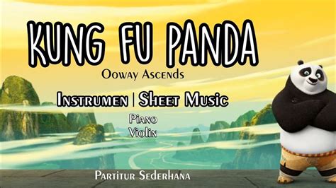 Kung Fu Panda Soundtrack Oogway Ascends Instrumen Sheet Music