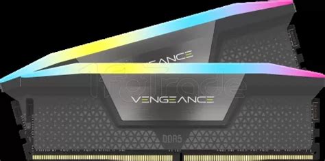 Kit Barrettes mémoire 32Go 2x16Go DIMM DDR5 Corsair Vengeance RGB