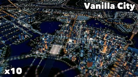 Huge Vanilla City Timelapse Build Cities Skylines No Mods Chill