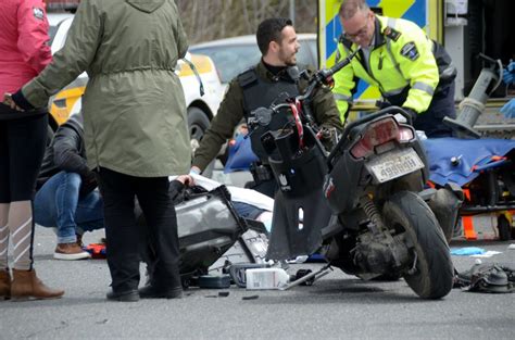 Un adolescent de 15 ans se blesse dans un accident de scooter à