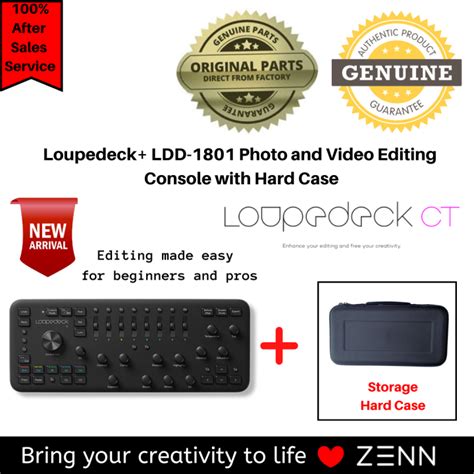 Loupedeck Ldd Photo And Video Editing Console Lazada