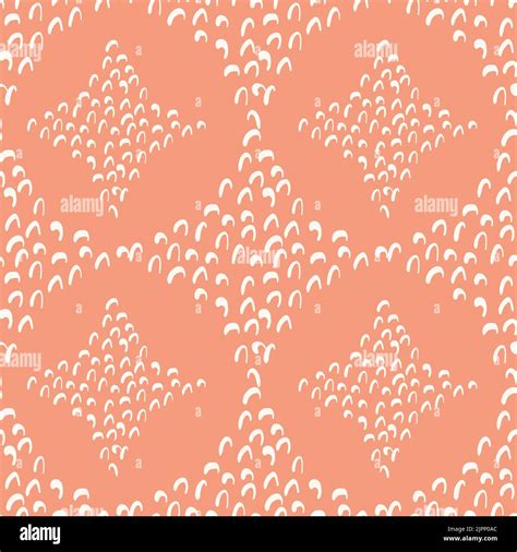 Quatrefoil Seamless Vector Pattern Background Scribbled Hand Drawn