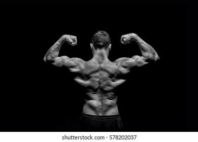 Naked Bodybuilder Topless Studio Stock Photo 460066264 Shutterstock