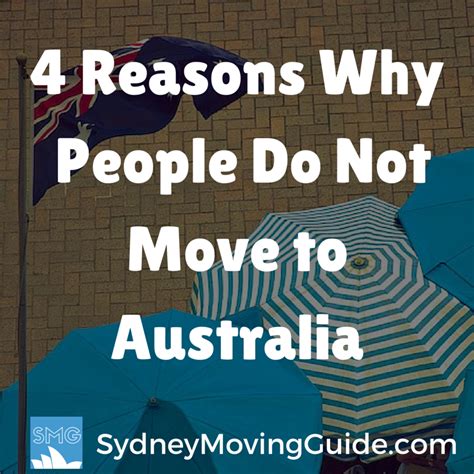 Four Reasons Why Most People Don T Move To Australia Moving To