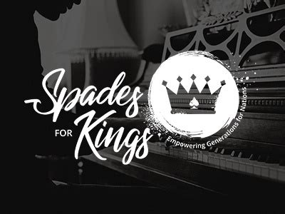 Spades For Kings Logo By Candice Van Der Westhuizen On Dribbble