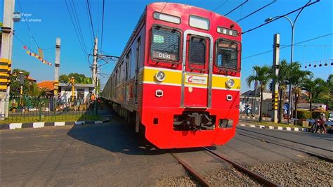 Perlintasan Kereta Api Krl Tanggerang YouTube