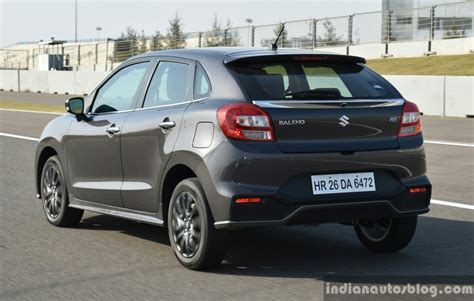 Maruti Baleno Rs Rear Three Quarter Left First Drive Review