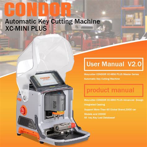 Xhorse Condor Xc Mini Plus Key Cutting Machine Condor Xc Mini Ii