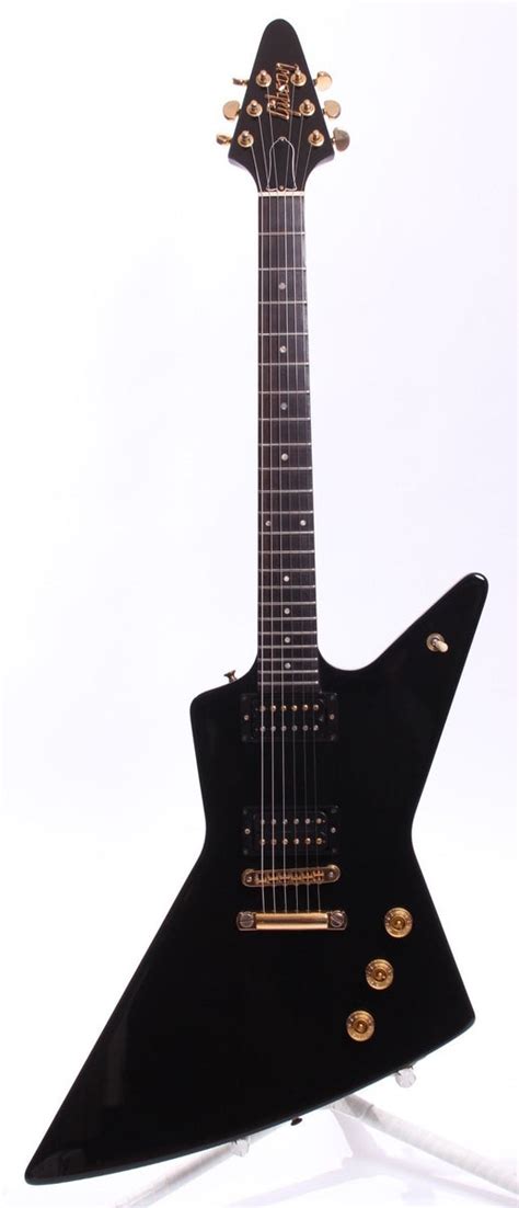 1991 Gibson Explorer Custom Shop Flying V headstock ebony – Yeahman's ...