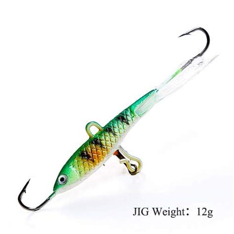 Fish King Pc Winter Fishing Lure Jigging Fish Mix Size Fishing Balance