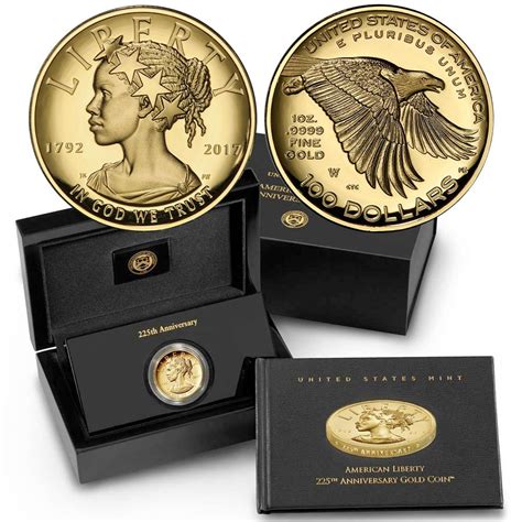 American Liberty One Ounce 225th Anniversary Gold Coin