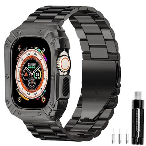 REASDEN Compatible With Apple Watch Case Band Iwatch Ultra Series 9/8/7