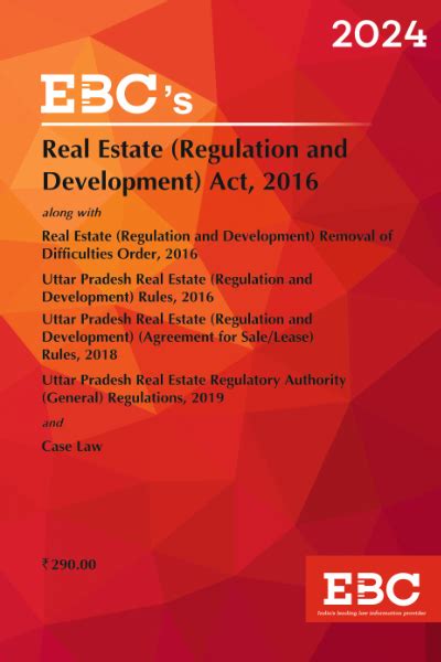 Real Estate Regulation And Development Act 2016 Bare Act Printebook