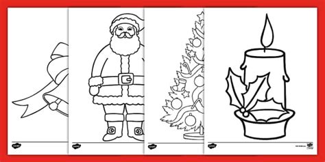 Xmas Colouring Pages - Christmas Colouring Sheets | Twinkl