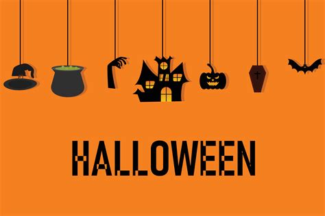 Halloween Vector Background 9292617 Vector Art at Vecteezy