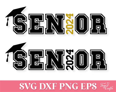 Senior 2024 SVG Klasse Von 2024 SVG Senior 2024 PNG Etsy Schweiz